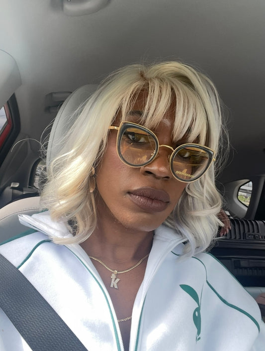 Glueless Virgin Brazilian Bob Wig