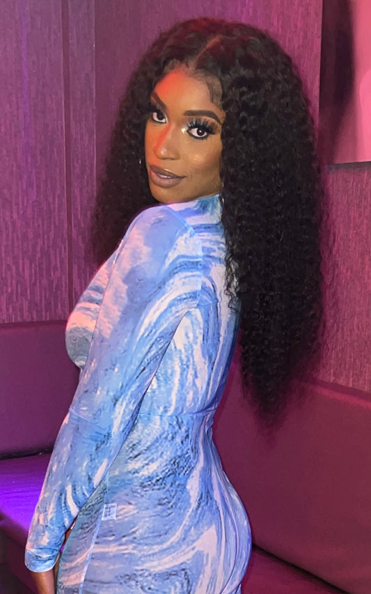 Virgin Brazilian Curly 13x4 HD Lace Frontal Wig